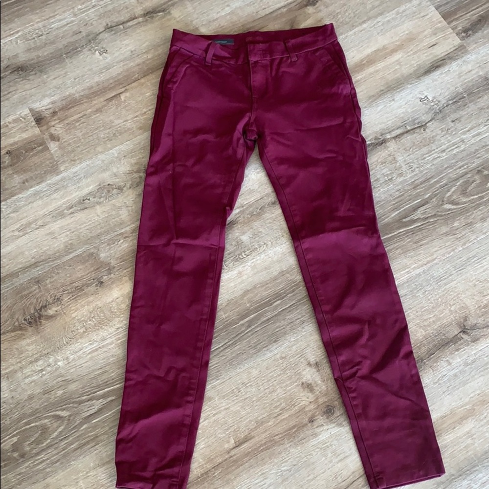 Maroon pants